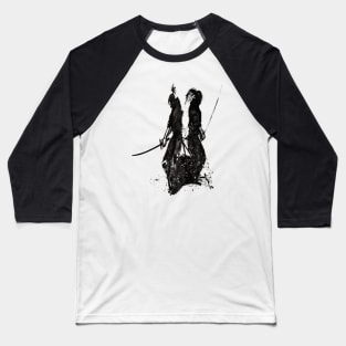 Samurai kenjutsu Baseball T-Shirt